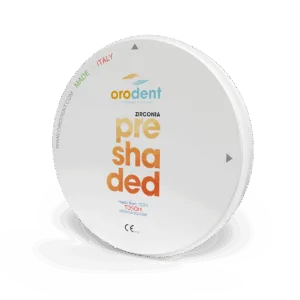 Zirconia Orodent Preshaded